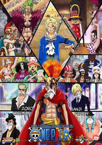 One Piece Season 17 เดรสโรซ่า ตอนที่ 629-750 พากย์ไทย