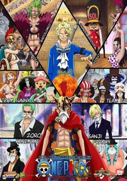 One Piece Season 17 เดรสโรซ่า ตอนที่ 629-750 พากย์ไทย